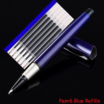 Visokokvalitetni klasičan dizajn Punometalna valjana kemijska olovka Office Executive Business Men Poklon olovka za pisanje Kupi 2 Pošalji poklon