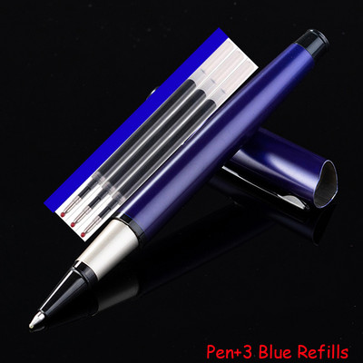 Visokokvalitetni klasičan dizajn Punometalna valjana kemijska olovka Office Executive Business Men Poklon olovka za pisanje Kupi 2 Pošalji poklon