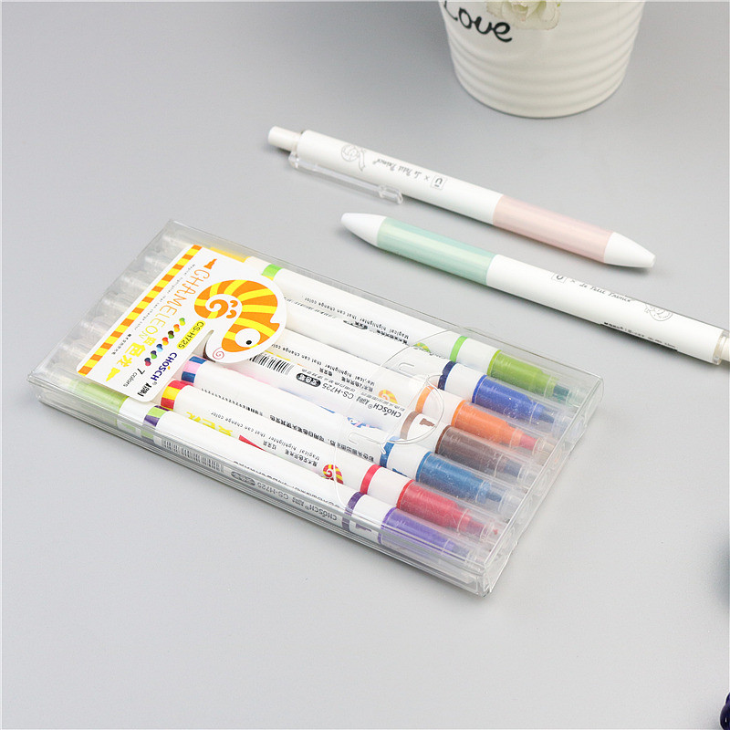 Galima pakeisti spalvą Highlighter Magic vandens spalvos rašiklis vaikiškas piešimo spalvos rašiklis Mokyklos mokinio dovana