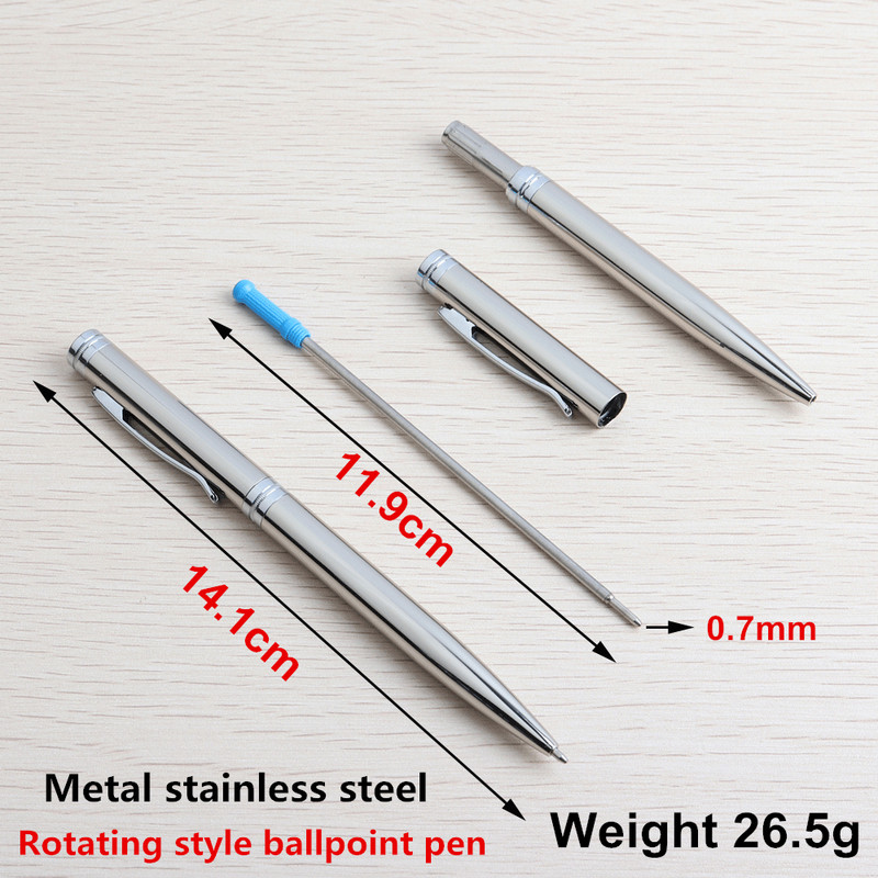 Kvaliteetne metallist pastapliiats roostevabast terasest Kirjatarbed Kingituspliiats Tänupüha kingitus ja kontoritarbed