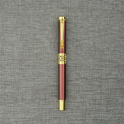Luksusa biznesa biroja zīmju pildspalva dobi metāla lodīšu pildspalvas Studentu rakstīšanas skolas rullīšu pildspalvas kancelejas piederumi dāvana 03779
