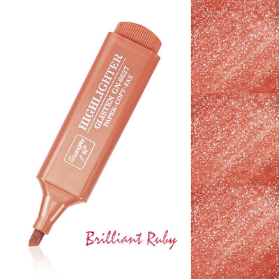 Blizgus Morandi Highlighter Marker Pen Kawaii Kanceliarinės prekės Dienoraštis Dekoratyvinis rašiklis Studentų Mokyklos Biuro reikmenys Nemokamas prekių pristatymas