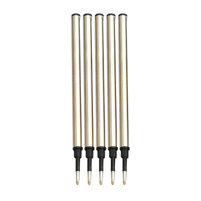 Pix cu bilă cu role de 0,5 mm, pix de lux, pentru scris, cadou, birou, rechizite școlare, rezerve de cerneală neagră