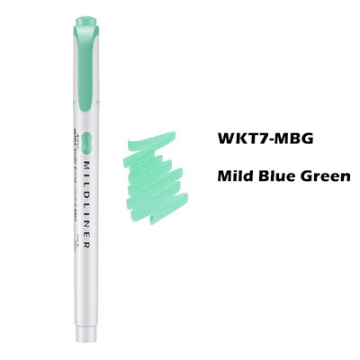 Zebra Mild color Highlighter Pen WKT7 Mildliner Friendly Fine Bold μαρκαδόρο για Lettering Drawing Paint School F506