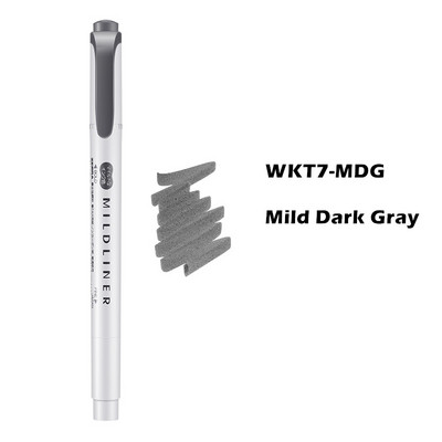 Zebra Mild color Highlighter Pen WKT7 Mildliner Friendly Fine Bold μαρκαδόρο για Lettering Drawing Paint School F506