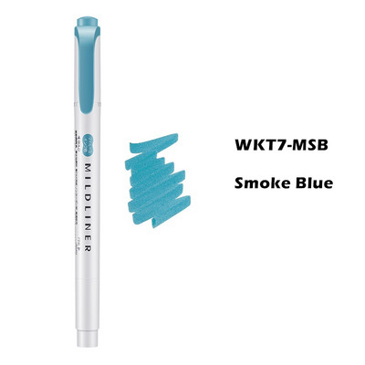 Zebra Mild color Highlighter Pen WKT7 Mildliner Friendly Fine Bold μαρκαδόρο για Lettering Drawing Paint School F506