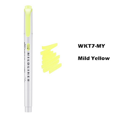 Zebra Mild color Highlighter Pen WKT7 Mildliner Friendly Fine Bold μαρκαδόρο για Lettering Drawing Paint School F506