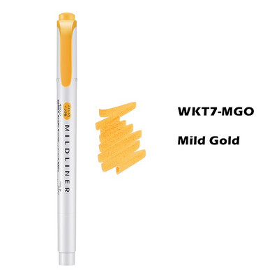 Zebra Mild color Highlighter Pen WKT7 Mildliner Friendly Fine Bold μαρκαδόρο για Lettering Drawing Paint School F506