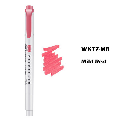 Zebra Mild color Highlighter Pen WKT7 Mildliner Friendly Fine Bold μαρκαδόρο για Lettering Drawing Paint School F506