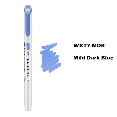 Zebra Mild color Highlighter Pen WKT7 Mildliner Friendly Fine Bold μαρκαδόρο για Lettering Drawing Paint School F506