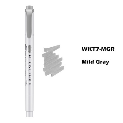 Zebra Mild color Highlighter Pen WKT7 Mildliner Friendly Fine Bold μαρκαδόρο για Lettering Drawing Paint School F506
