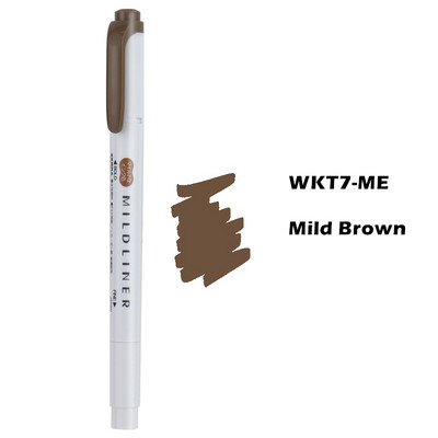 Zebra Mild color Highlighter Pen WKT7 Mildliner Friendly Fine Bold μαρκαδόρο για Lettering Drawing Paint School F506