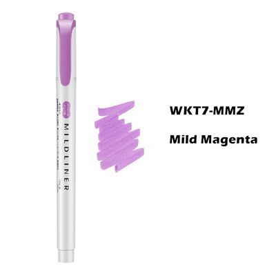 Zebra Mild color Highlighter Pen WKT7 Mildliner Friendly Fine Bold μαρκαδόρο για Lettering Drawing Paint School F506