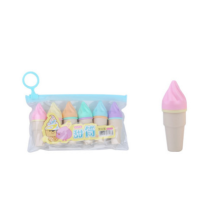 1 τμχ Cute Mini Highlighter Lovely Cartoon Paint Marker Στυλό Σχολικό Γραφείο Προμήθειες Γραφείου Γραφείου Κάψουλα Vitamin Kawaii Funny