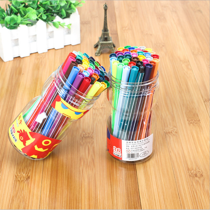 Dječja akvarel olovka Set markera Olovka za crtanje 12-36 Boja periva Slikarstvo Umjetnički marker Studentski pribor Darovi za djecu