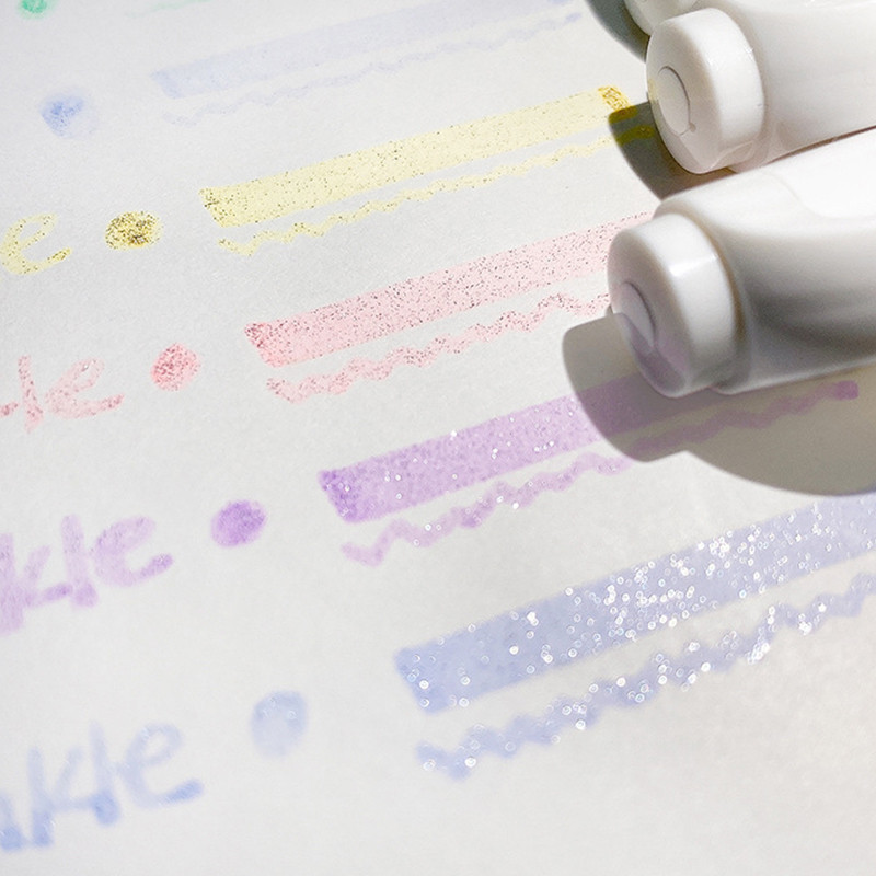 4gab./kastē pasteļkrāsas marķieris komplekts Korejas marķieris mirdzošs marķieris marķieris pildspalva Studentu skolas biroja kancelejas piederumi