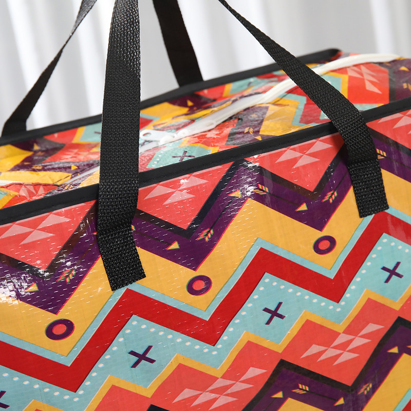 Geantă portabilă mare de depozitare impermeabilă, cuvertură, lenjerie de pat, pernă, repetabilă, cu fermoar, pentru casă