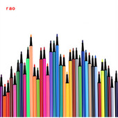 Visokokvalitetna akvarel olovka u boji 12/18/24/36 Crtanje učenika Umjetničke flomasteri za kistove