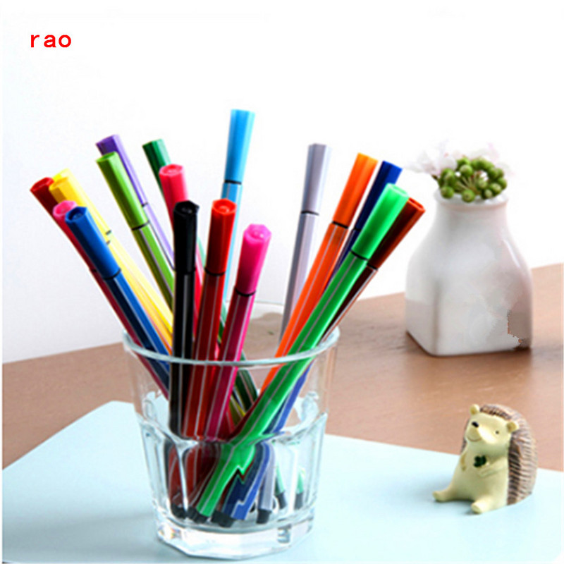 Visokokvalitetna akvarel olovka u boji 12/18/24/36 Crtanje učenika Umjetničke flomasteri za kistove