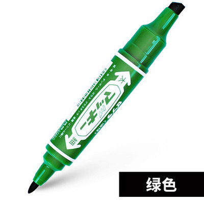 Japan Zebra MO-150-MC Marker pe bază de ulei Hi-Mckee Pixuri Marker cu vârf dublu 1,5-2,0 mm - 6,0 mm