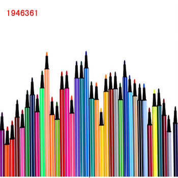 18/12/24/36 Χρώματα Πλένεται με έγχρωμο στυλό Ζωγραφική με μαρκαδόρους καλλιτέχνης Σετ ζωγραφικής μαθητής Προμήθειες τέχνης τονίζει στυλό με ακουαρέλα