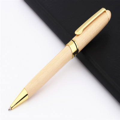 Luksuzna kvaliteta Crvena Drvena dopisnica studenti Poslovni ured Kemijska olovka srednjeg vrha Novo