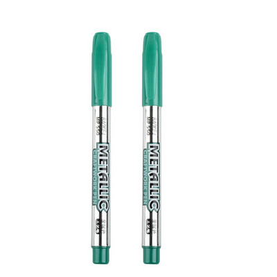 Χρυσά ασημένια στυλό 1,5 mm μαρκαδόροι με βάση το νερό για ζωγραφική βράχου, πέτρα, κεραμικά, μέταλλο, γυαλί, ξύλο, ύφασμα, καμβάς