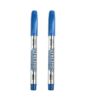 Χρυσά ασημένια στυλό 1,5 mm μαρκαδόροι με βάση το νερό για ζωγραφική βράχου, πέτρα, κεραμικά, μέταλλο, γυαλί, ξύλο, ύφασμα, καμβάς