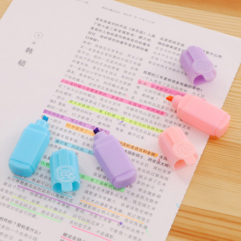 6 τεμ./σετ Μαρκαδόρο με χρωματιστά μαρκαδόρους Δημιουργικό σχέδιο ζωγραφικής, γκράφιτι, επισημάνσεις μαρκαδόρου για σχολικά επιστολόχαρτα έξι χρωμάτων