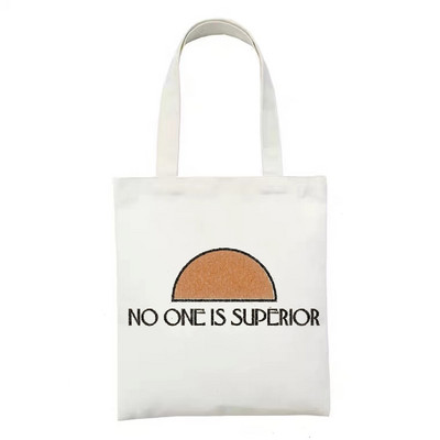 Ženska platnena torba za kupnju Sun Moon torba za knjige Ženska pamučna torba na rame Eko ručna torba Tote Torbe za kupovinu namirnica za višekratnu upotrebu