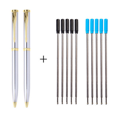 XianQin Custom Logo Prabangus Tušinukas metalinis ritininis rutulinis rašiklis, skirtas rašyti 0,7 mm pildomas dovanų raštinės reikmenys LOGO MOQ 10 vnt.