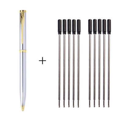 XianQin Custom Logo Prabangus Tušinukas metalinis ritininis rutulinis rašiklis, skirtas rašyti 0,7 mm pildomas dovanų raštinės reikmenys LOGO MOQ 10 vnt.