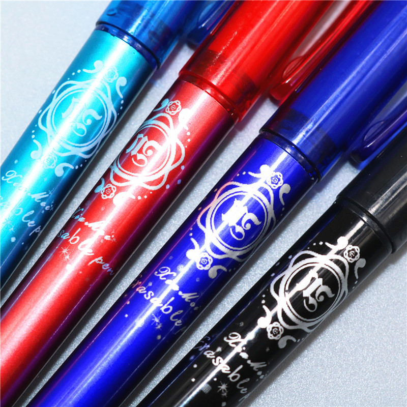 2 komada novih 0,5 mm kontrola temperature Izbrisiva olovka 4 punjenja u boji Kreativni alati za crtanje Studentski alati za pisanje Uredski pribor