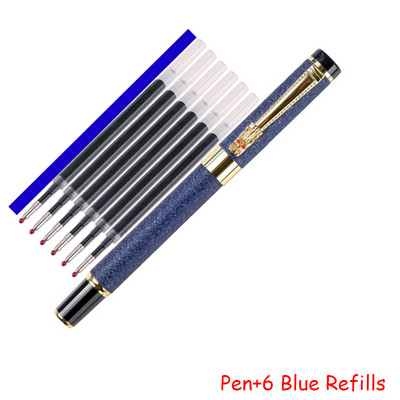 Madingo dizaino viso metalo ritininis tušinukas Biuro verslo vyrams Dragon Crystal parašo rašomasis rašiklis Pirkti 2 Siųsti dovaną