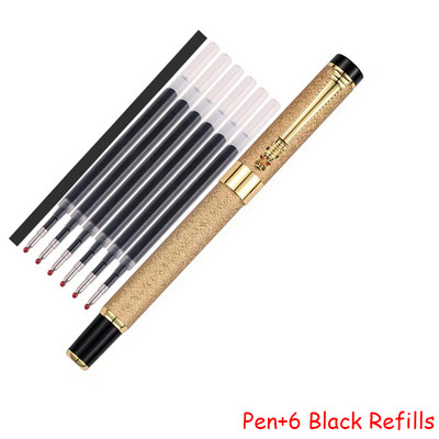 Madingo dizaino viso metalo ritininis tušinukas Biuro verslo vyrams Dragon Crystal parašo rašomasis rašiklis Pirkti 2 Siųsti dovaną