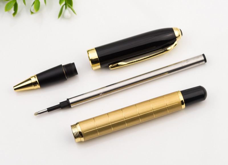 Luksuzna metalna kemijska olovka s kutijama za poslovne darove Visokokvalitetna olovka Uredski i školski pribor i pisanje Metalna darovna olovka