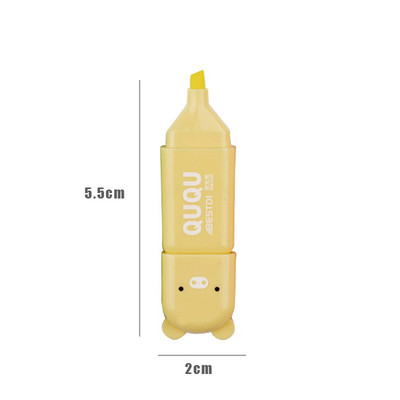 Kawaii mini marķieris 4/5/6 krāsas/komplekts Jauki marķieri pasteļtoņu zīmēšanas pildspalva Skolas un biroja mākslas kancelejas piederumi