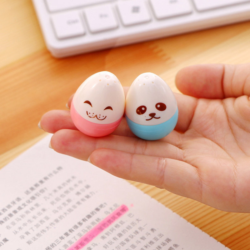 KssButy 6PCS/Set Lišće gljiva Slatka Kawaii fluorescentna olovka za označavanje Kawaii flomasteri s kredom Školski pribor