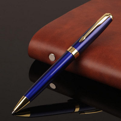 Personalizirana prilagođena olovka s logotipom Metalna kemijska olovka s ugraviranim logotipom Naziv tvrtke Školski uredski pribor Pribor