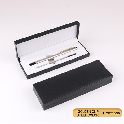 Fém golyóstoll ajándéktoll Irodai Üzleti Promóció Ajándékok Golyóstollak Gravírozott név Privát lézeres egyedi logós ajándékdobozos toll