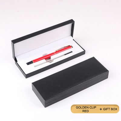 Fém golyóstoll ajándéktoll Irodai Üzleti Promóció Ajándékok Golyóstollak Gravírozott név Privát lézeres egyedi logós ajándékdobozos toll