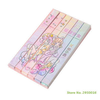 Set markera Constellation od 6 komada, šarene flomastere s vrhom dlijeta, brzo sušenje za djecu, odrasle, bojanje, bilježenje