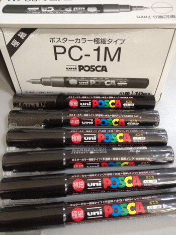 Μαρκαδόρος Uni POSCA Μαρκαδόρος POP Στυλό PC-1M 0,7 mm μελάνι με βάση το νερό Japan