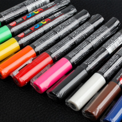 Uni POSCA маркер POP Pens PC-1M 0,7 мм мастило на водна основа Япония