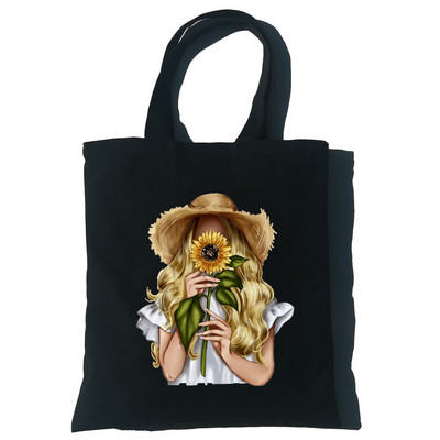 Sunflower Girl Smiješne ručne torbe Ženske torbe na rame Ležerna kupovina Ženska Y2K torbica Ženska elegantna platnena torba, isporuka
