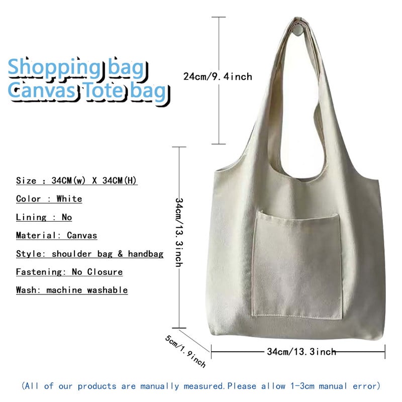 Ženska torba Platnena torba velikog kapaciteta Putna japanska mačka s printom Prijenosna torba za kupovinu na rame Sklopive ekološke torbe za višekratnu upotrebu