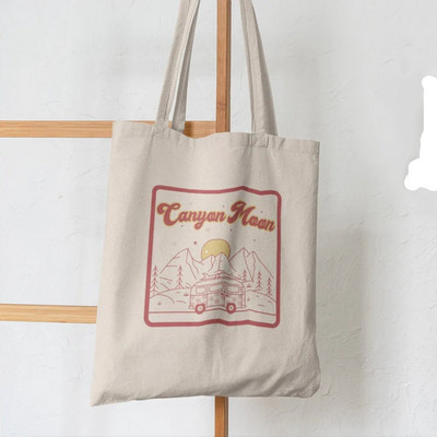 Γυναικεία τσάντα Shopper Τσάντα με μανιτάρια και λουλούδια Kawaii τσάντα για ψώνια Καμβάς τσάντα αγορών Τσάντα για κορίτσια Tote Shoulder Lady Bag