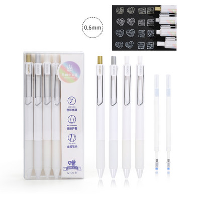 6 τμχ 0,6mm/1,0mm Δημιουργικό περιοδικό Μαρκαδόροι Υλικό Τέχνης DIY Scrapbooking Γραφική ύλη Φοιτητής Μαρκαδόρο σχεδίασης Προμήθειες γραφής