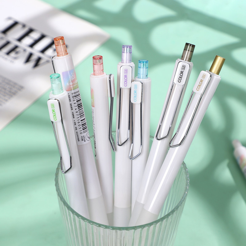 6 τμχ 0,6mm/1,0mm Δημιουργικό περιοδικό Μαρκαδόροι Υλικό Τέχνης DIY Scrapbooking Γραφική ύλη Φοιτητής Μαρκαδόρο σχεδίασης Προμήθειες γραφής