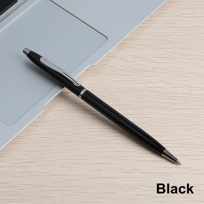 5PCS Metalna kemijska olovka s plavom crnom tintom Luksuzna prilagođena reklamna kemijska olovka za školski poklon set za studente Uredski pribor